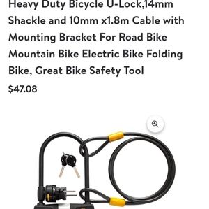 U lock for bikes